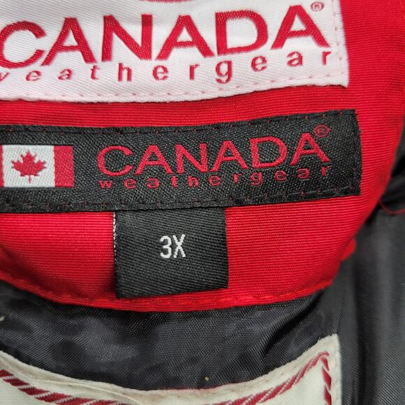 Canada Weather Gear Women’s Heavyweight Coat Faux Fur Trim Hood Size 3X - Picture 4 of 16